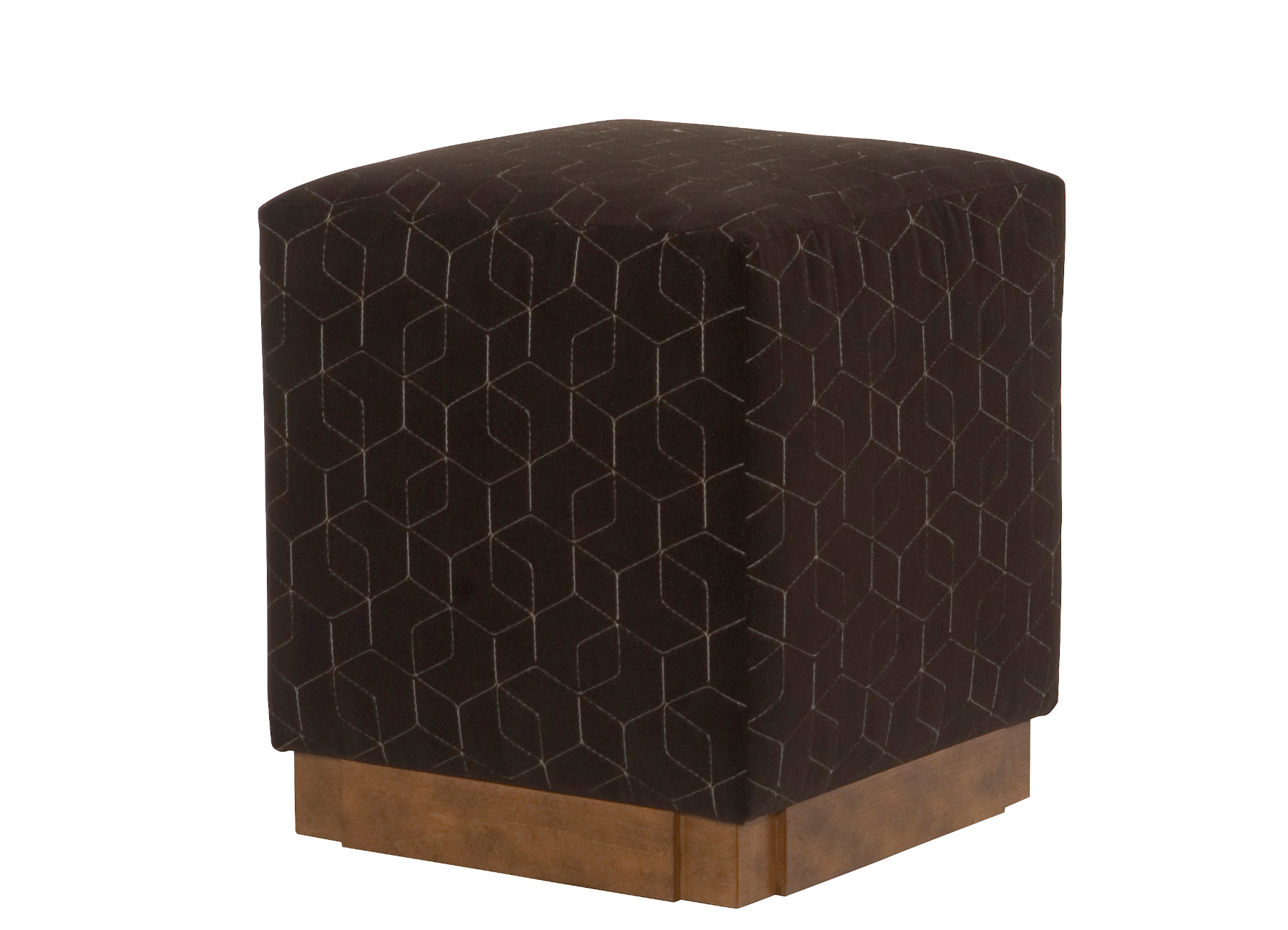 Baseline P5414 Fabric Ottoman by Wesley Hall