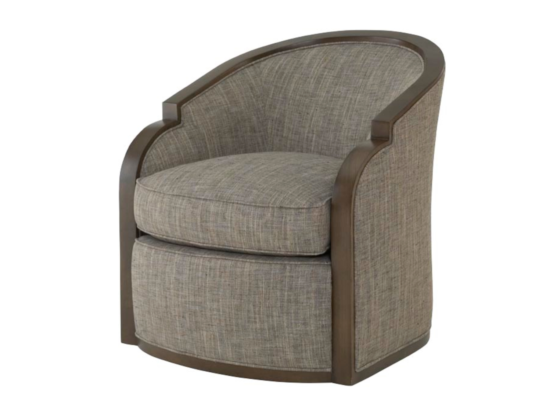Gracious P608 Fabric Swivel Chair by Wesley Hall