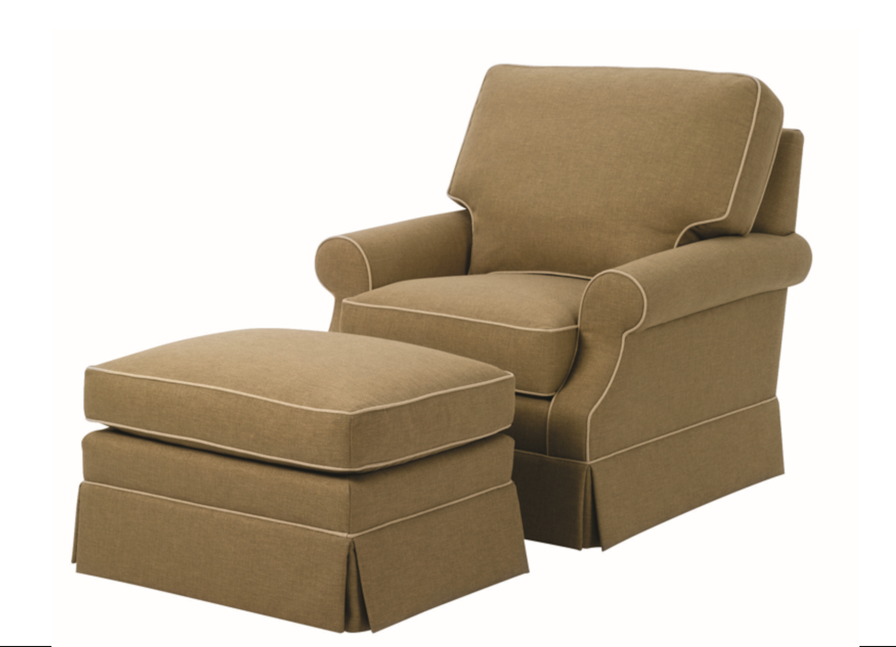 Reynolds Chair & Ottoman by Wesley Hall (sold separately)