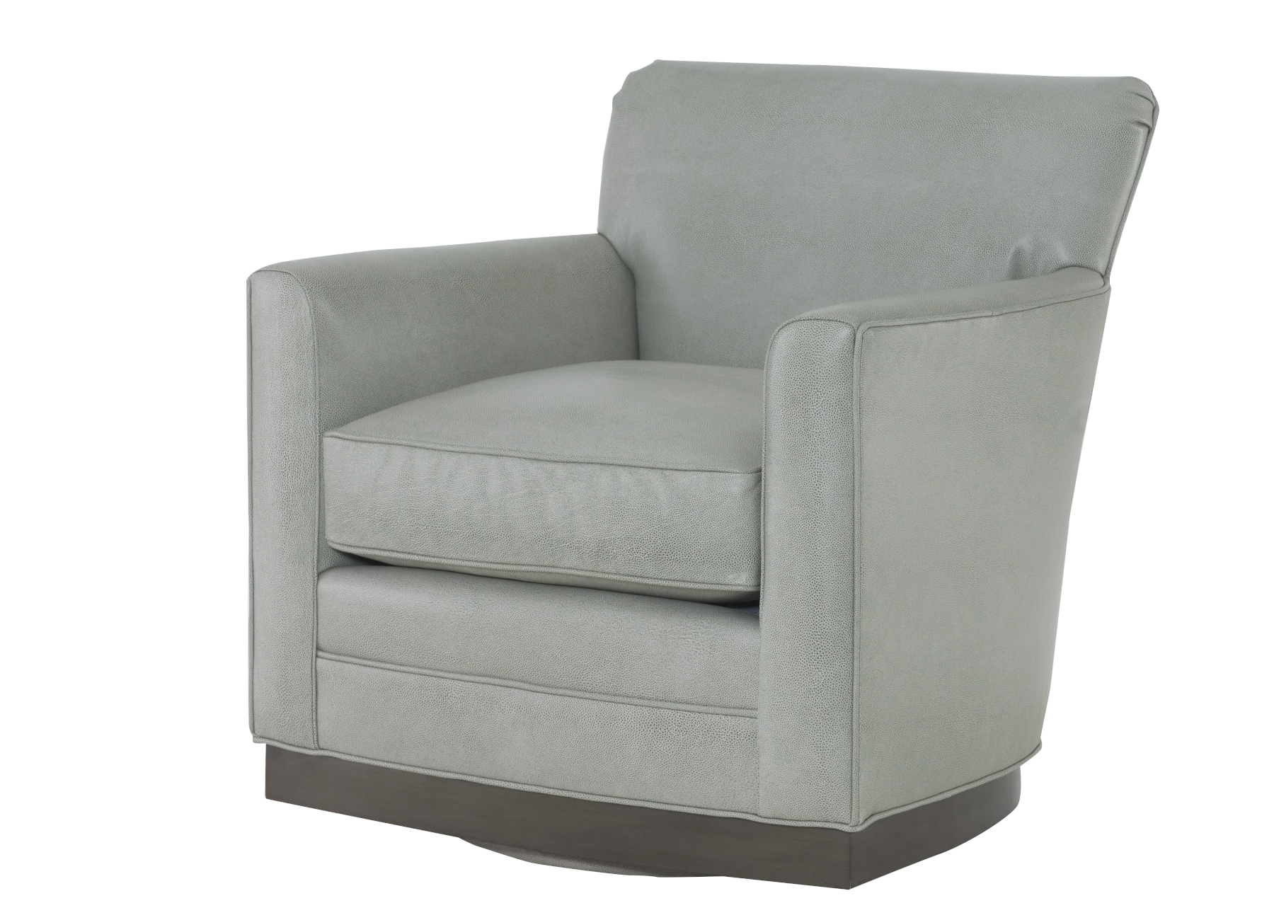 Stewart L7086 Leather Swivel Chair by Wesley Hall