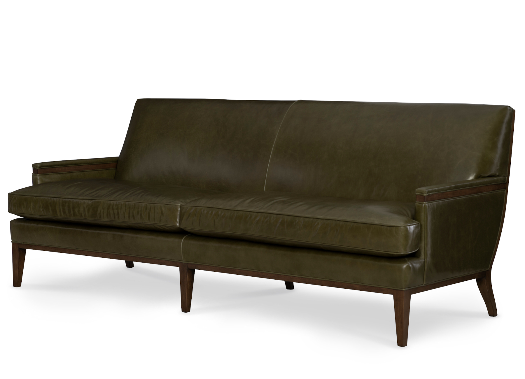 Vance L2568-91 Leather Sofa by Wesley Hall