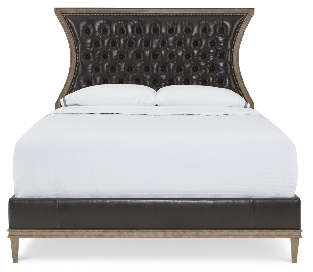 Wesley Hall Zeus Bed - 208 Series in Leather
