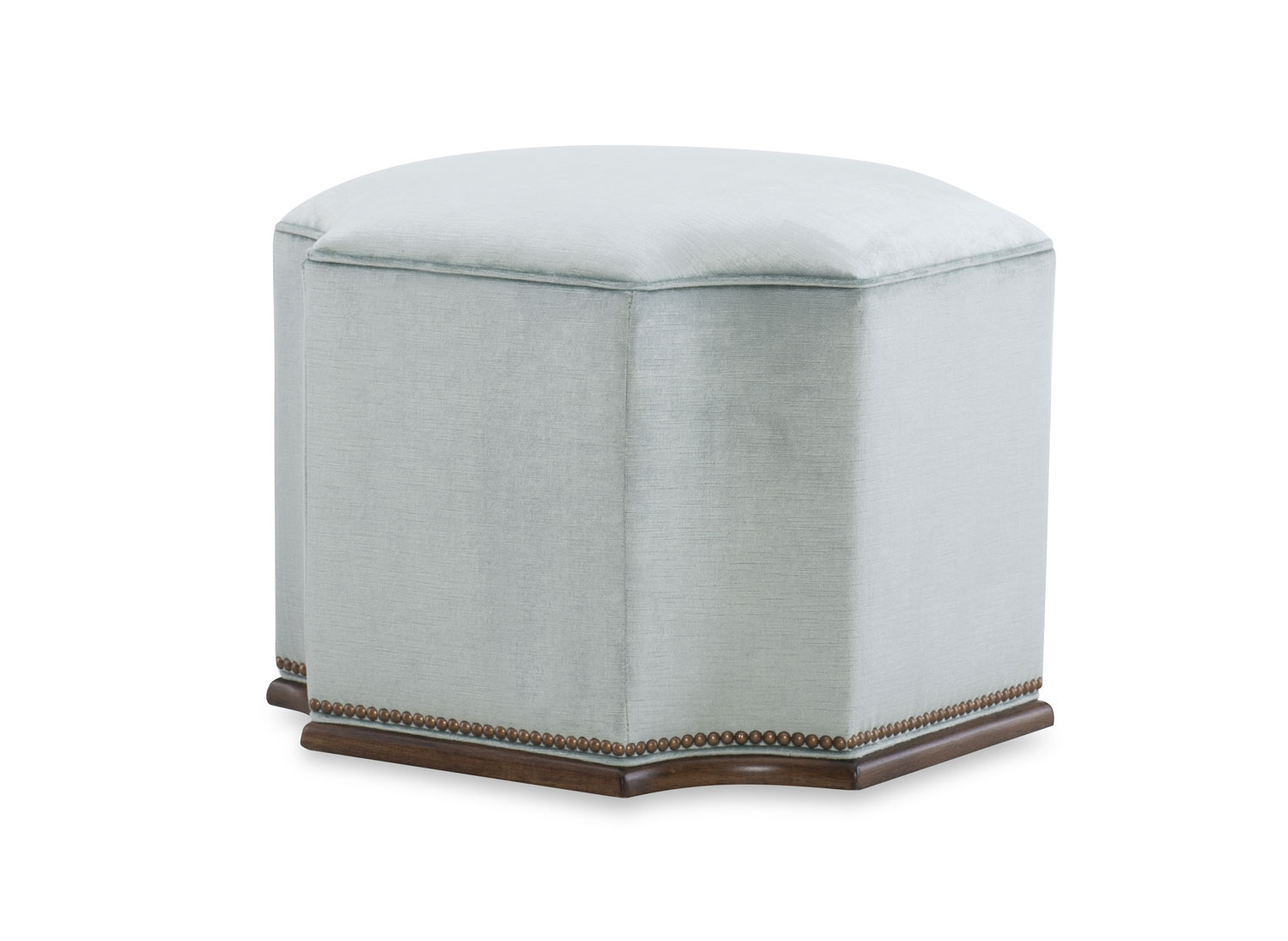 158C Furrow Ottoman by Wesley Hall