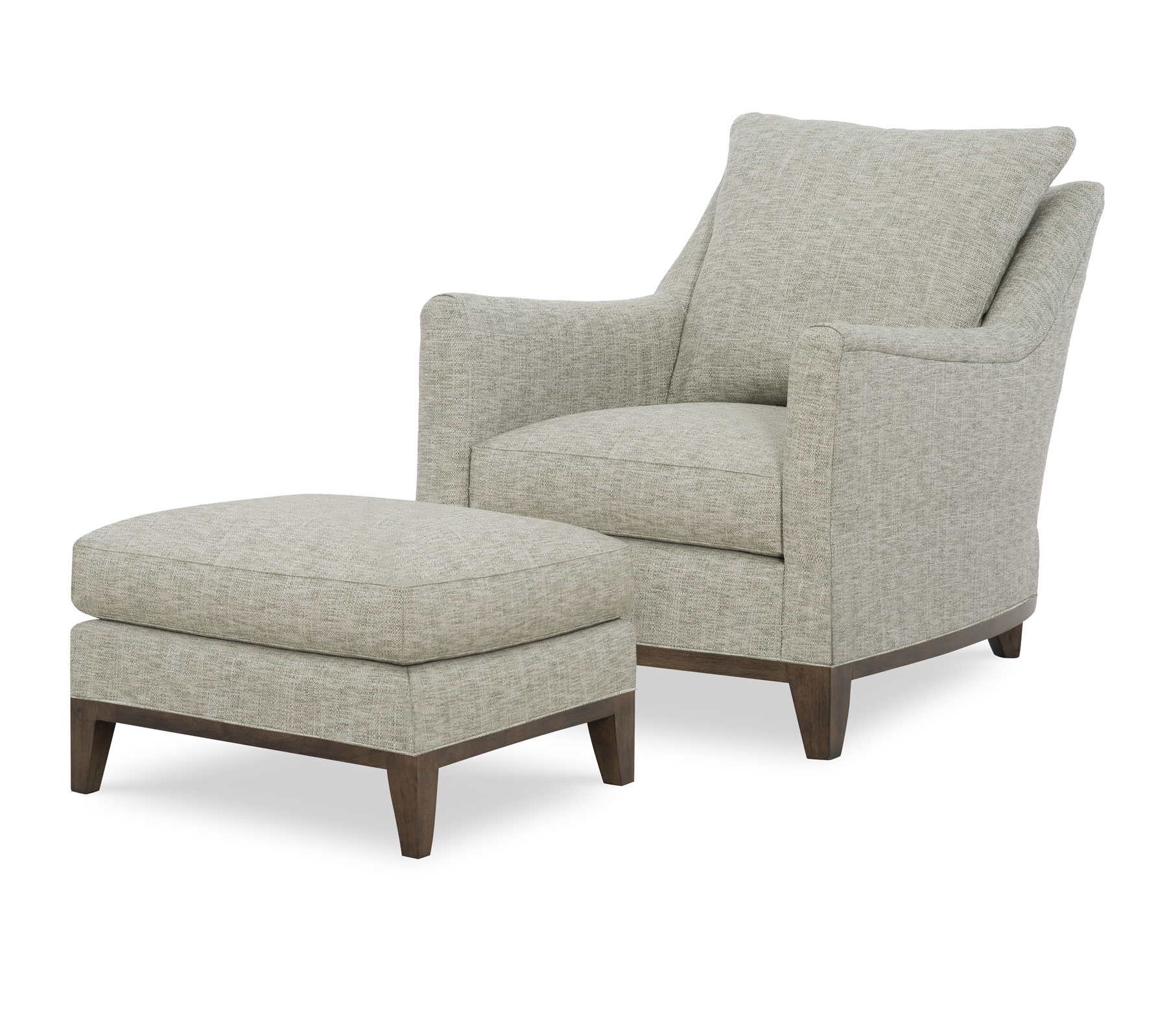 Wesley Hall 470 Mallard Chair and 470-24 Mallard Ottoman