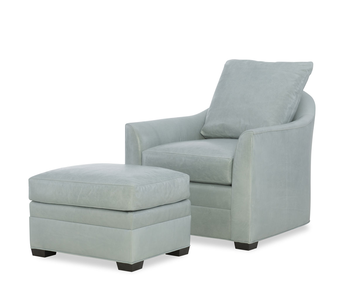 Wesley Hall L2507 Gerringer Chair and L2507-26 Gerringer Ottoman