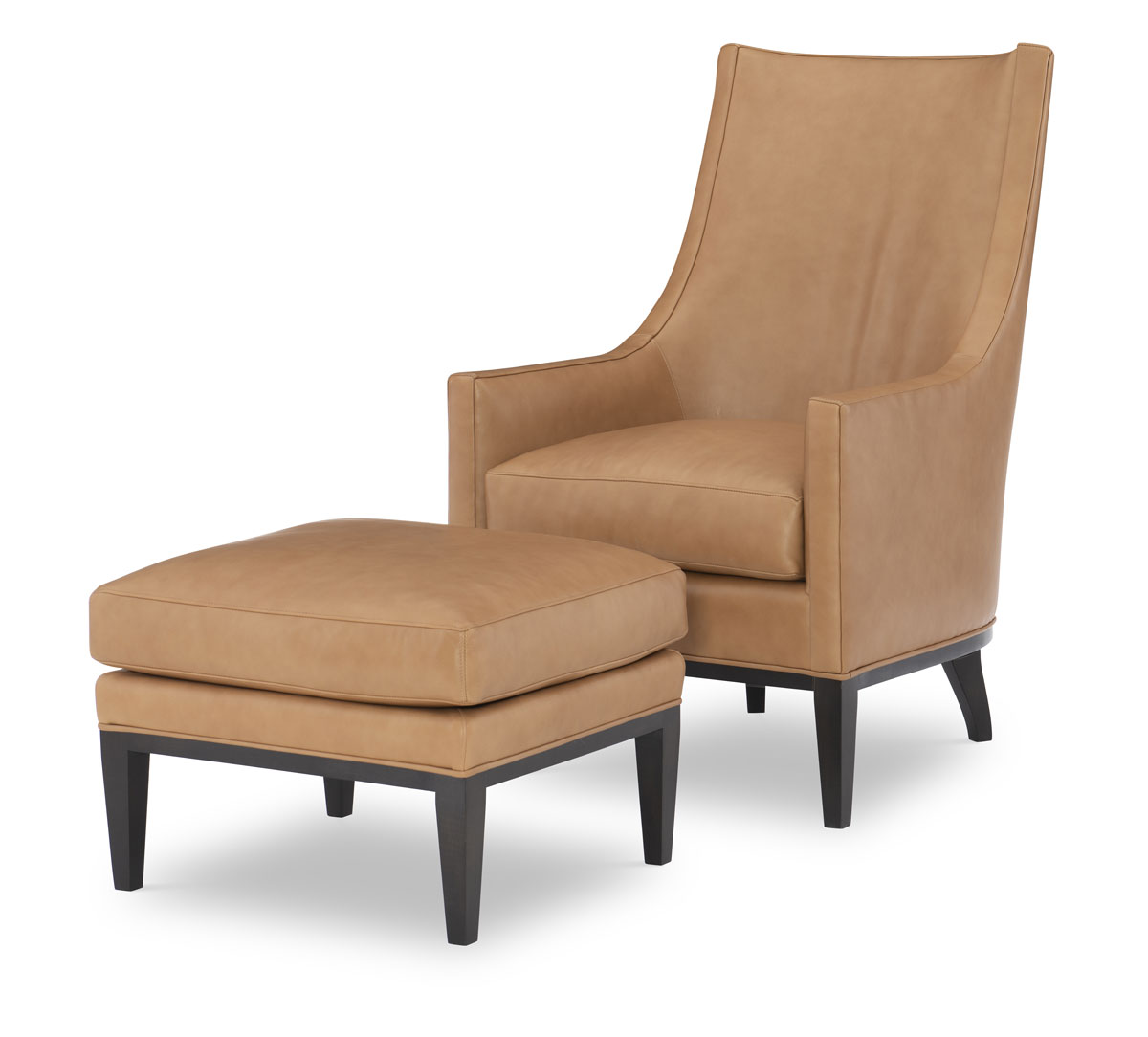 Wesley Hall L504 Quayden Chair and L504-23 Quayden Ottoman