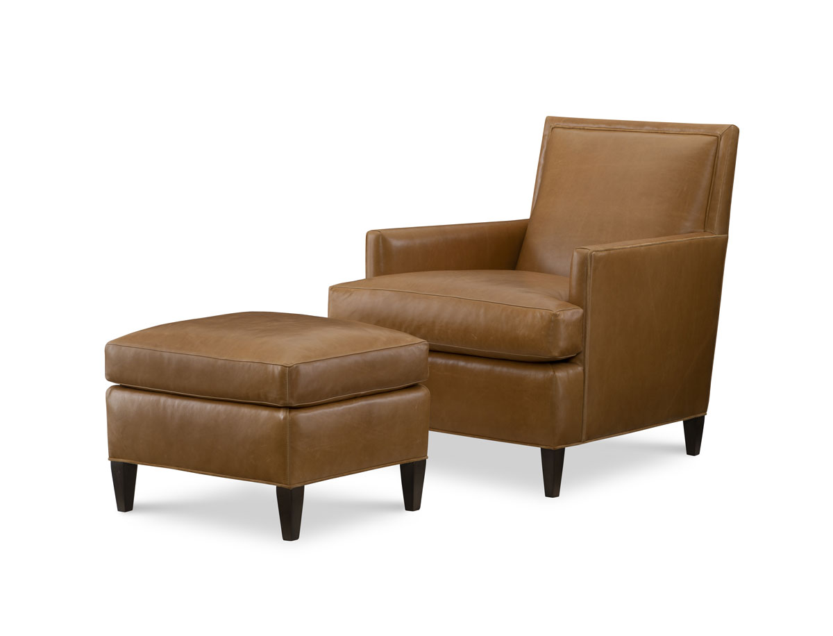 Wesley Hall L534 Munsey Chair and L534-23 Munsey Ottoman