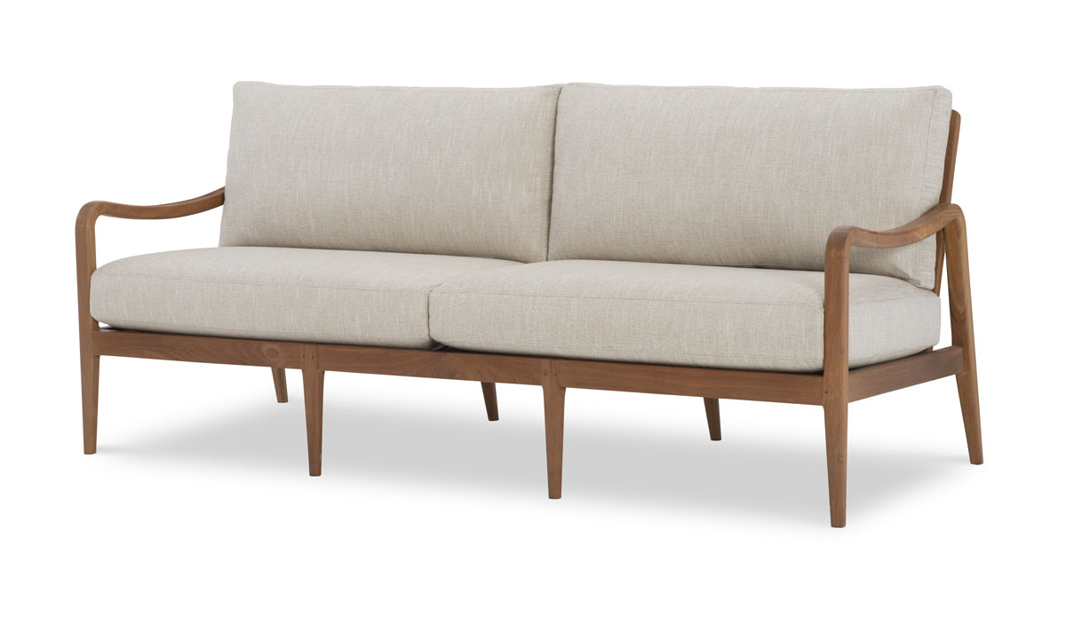 Wesley Hall 2532-78 Herring Sofa