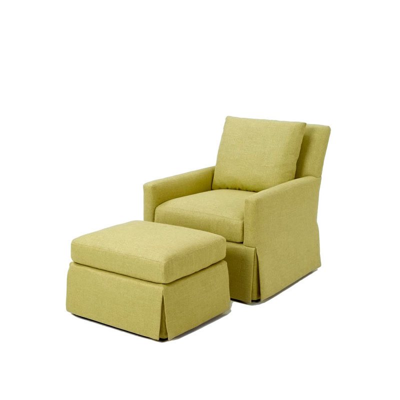 Wesley Hall 679 Fowler Chair And 24 Ottoman
