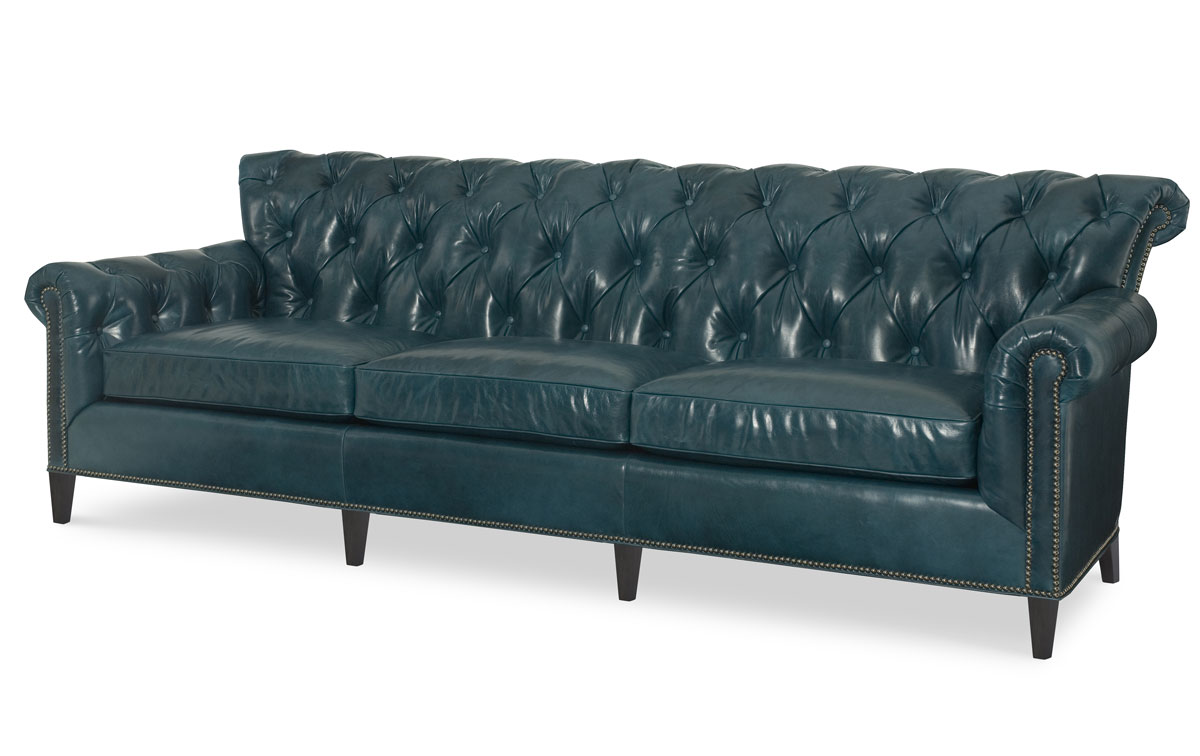 Wesley Hall L2512-100 Ivester Leather Sofa