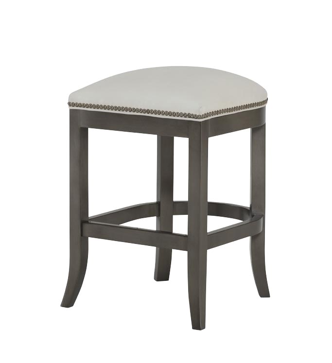 Clara Counter Stool in Leather