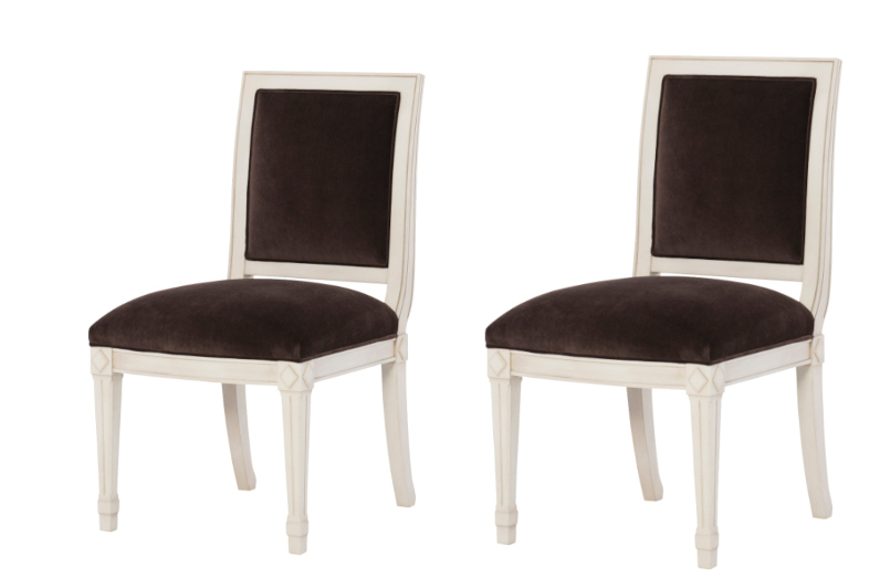 Theo Side Dining Chairs by Wesley Hall