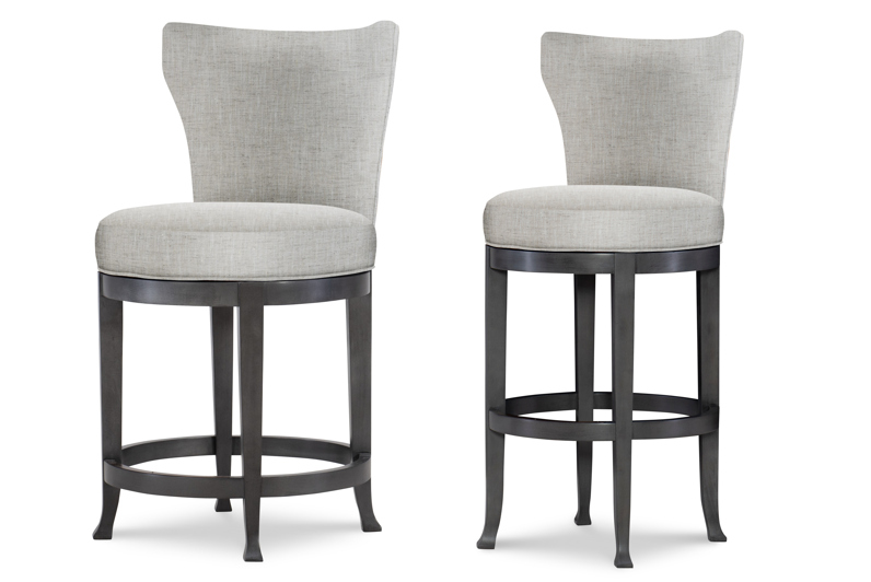 Walden Swivel Stools by Wesley Hall