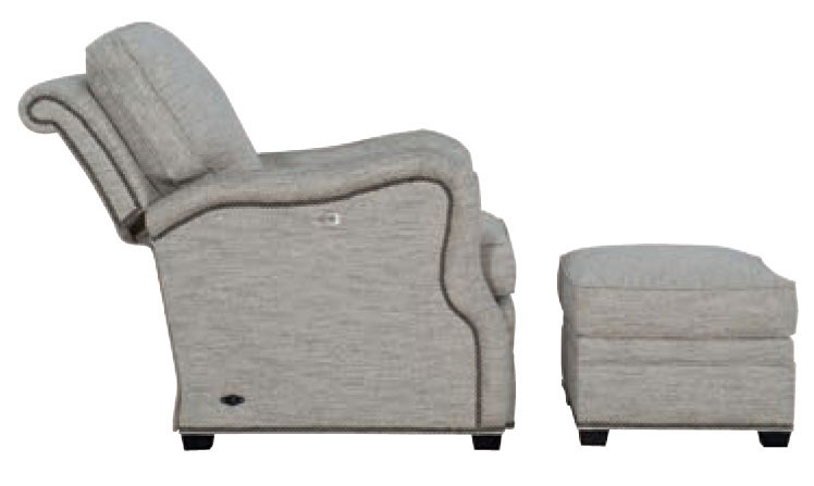 Wesley Hall 565 Crawford Tilt Back Chair in Tilted Position