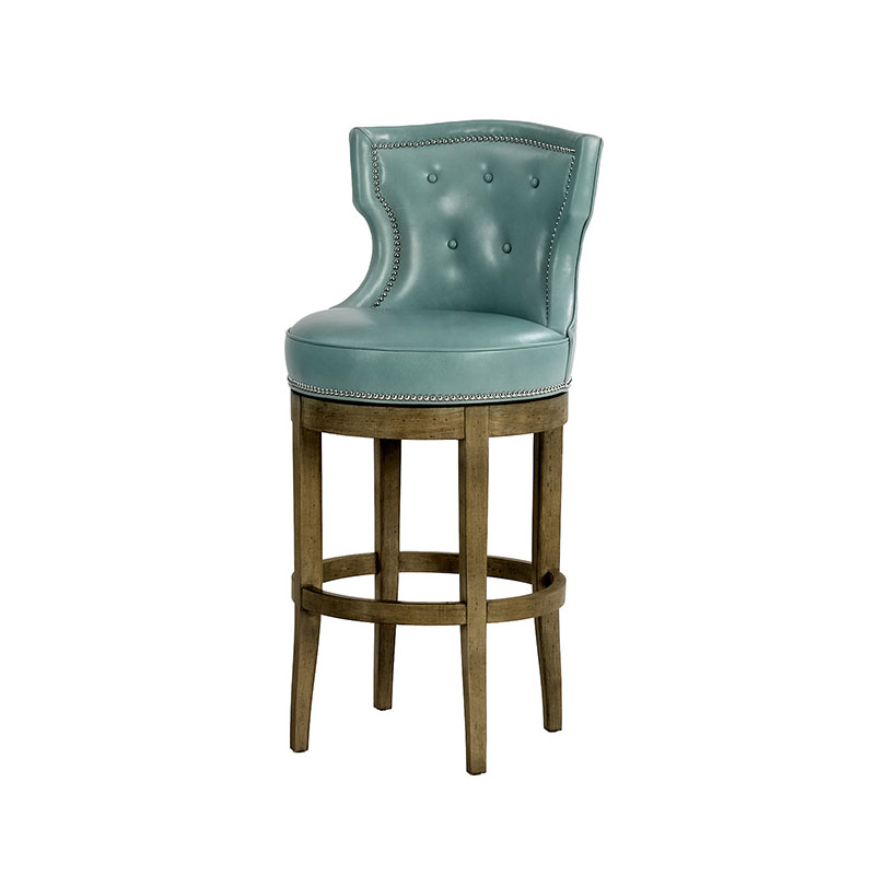 L5012 Charlotte Bar Stool in Leather
