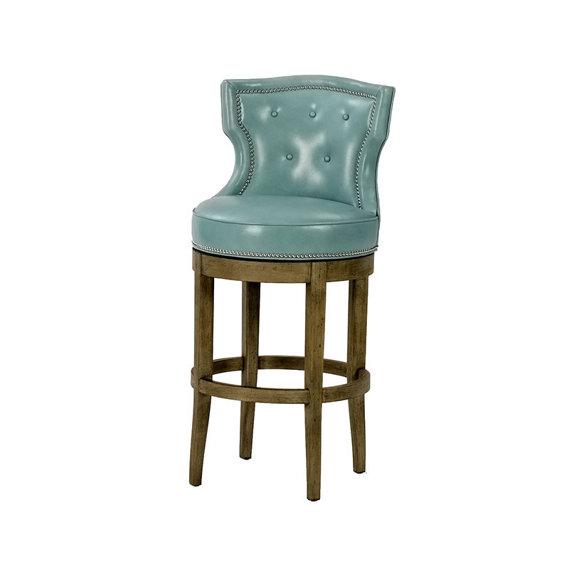 L5012 Charlotte Counter Stool in Leather