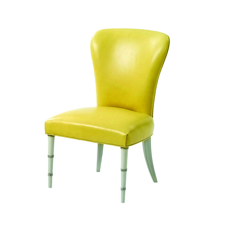 Rowan Side Dining Chair in Leather