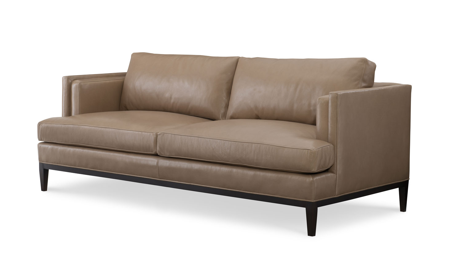 Wesley Hall L2084-85 Peretti Leather Sofa 