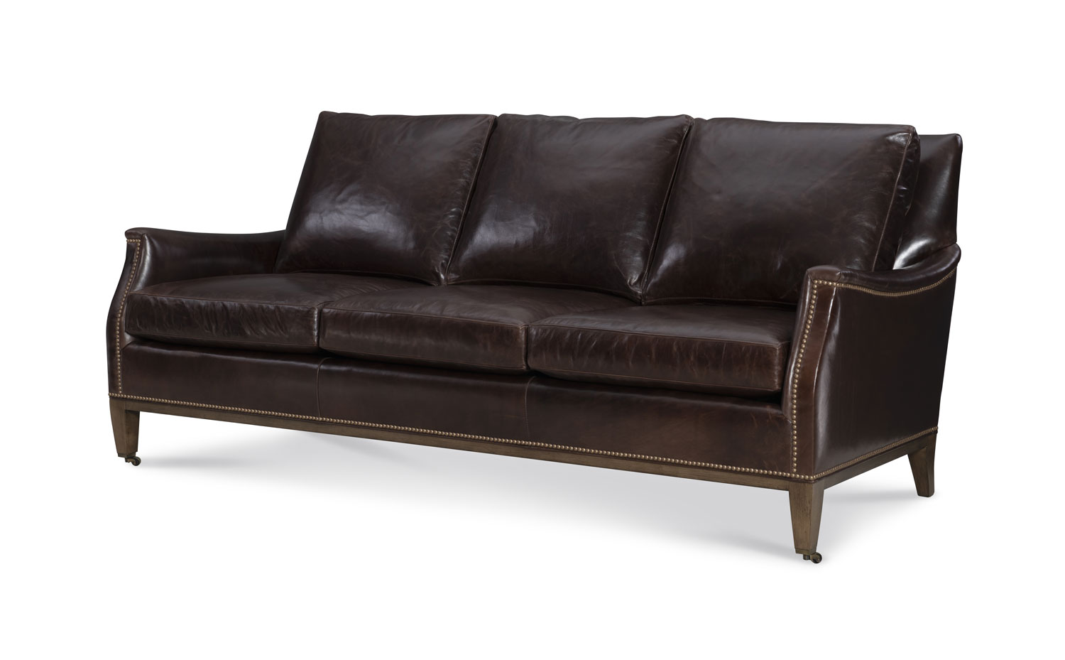 Wesley Hall L2566-84 Galvin Leather Sofa