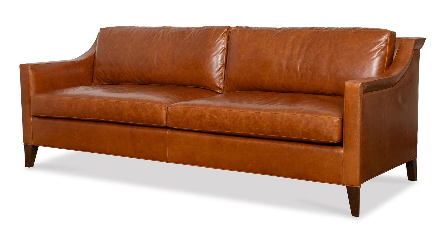 Wesley Hall L2580-90 Max Leather Sofa