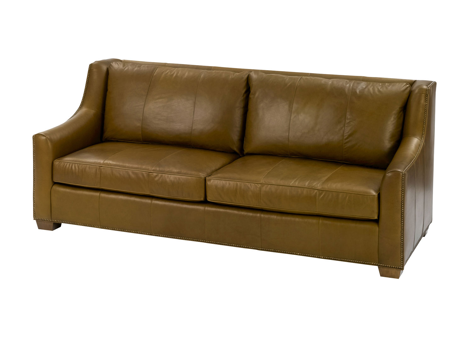 Wesley Hall L8208-89 Barrett Leather Sofa