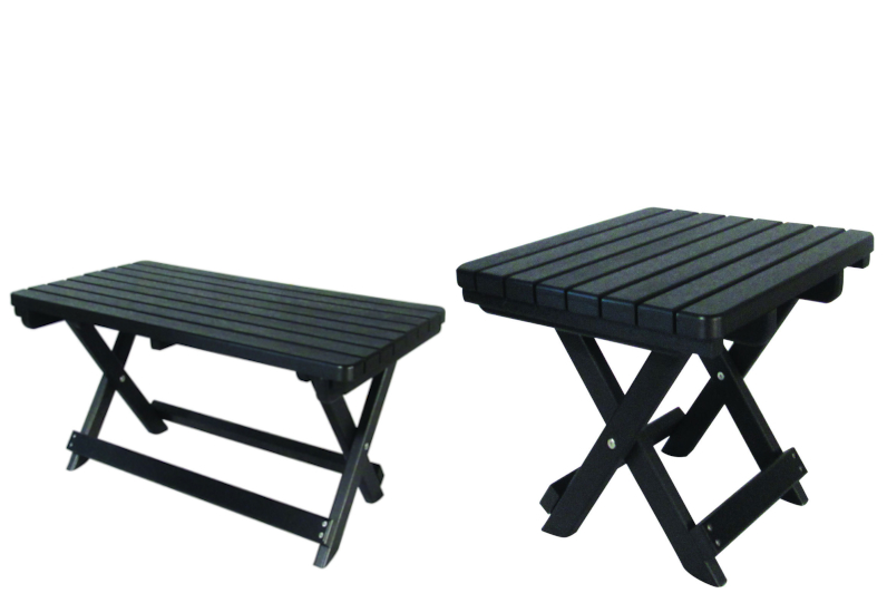 Poly Folding Coffee and End Table