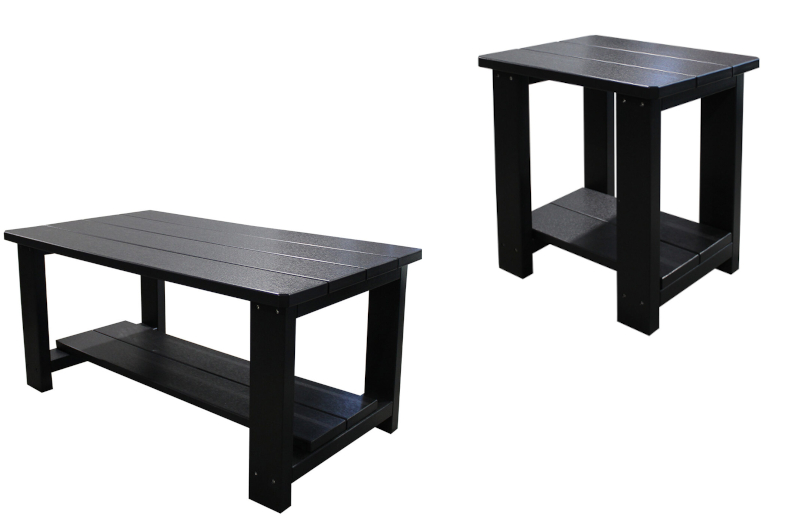 Poly Coffee and End Table